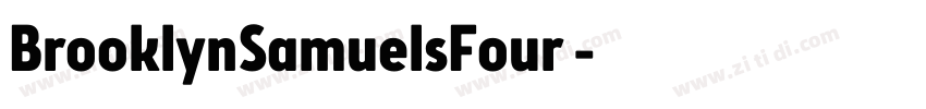 BrooklynSamuelsFour 字体转换